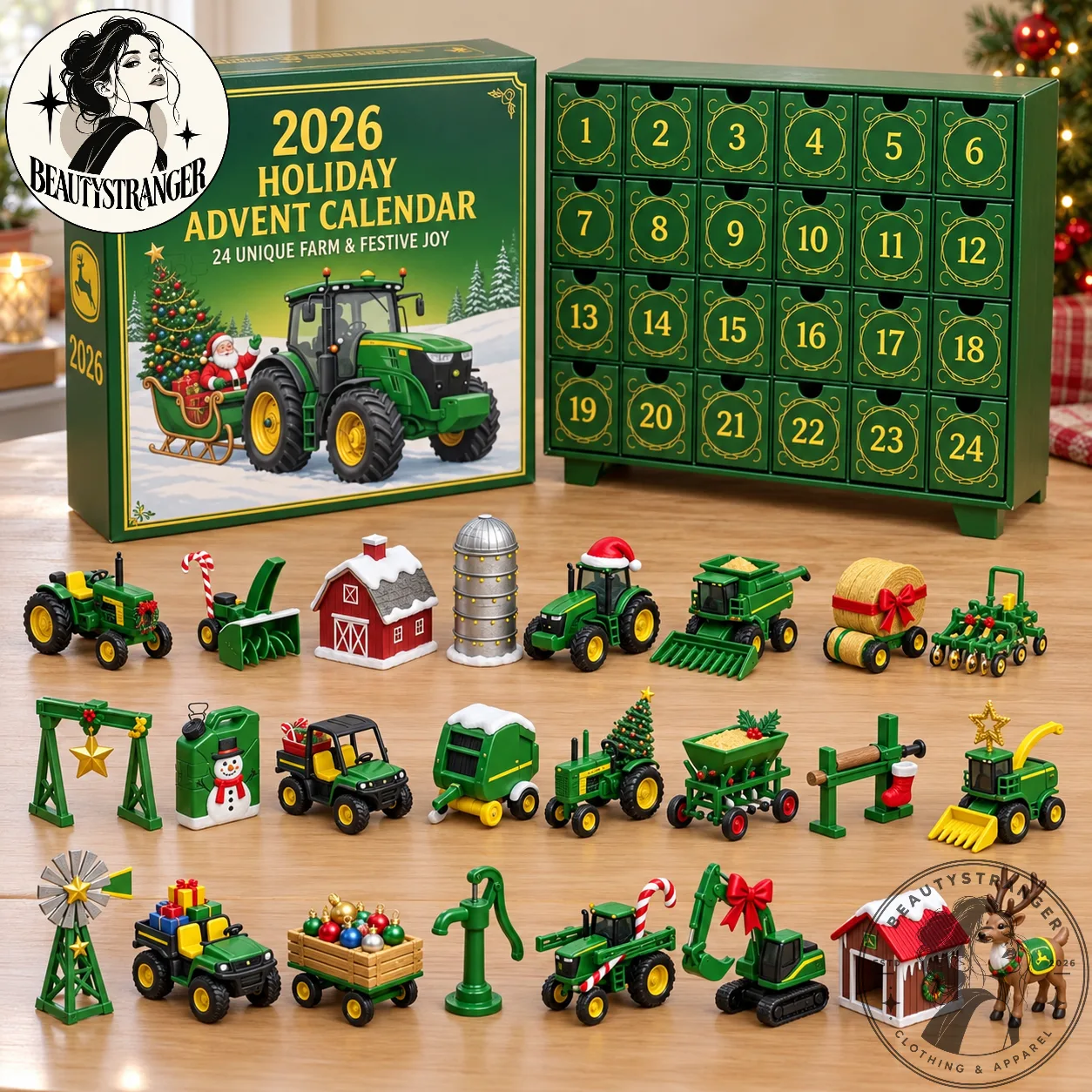 John Deere Christmas Advent Calendar 2026