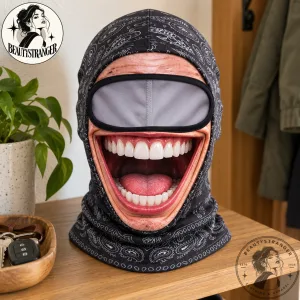 Googly Guy SmileySlopes Ski Mask