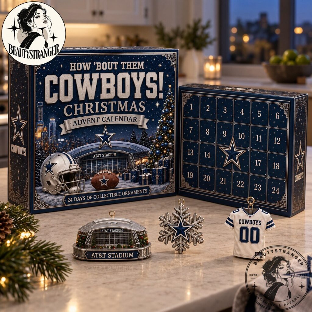 Dallas Cowboys Christmas Ornament Advent Calendar