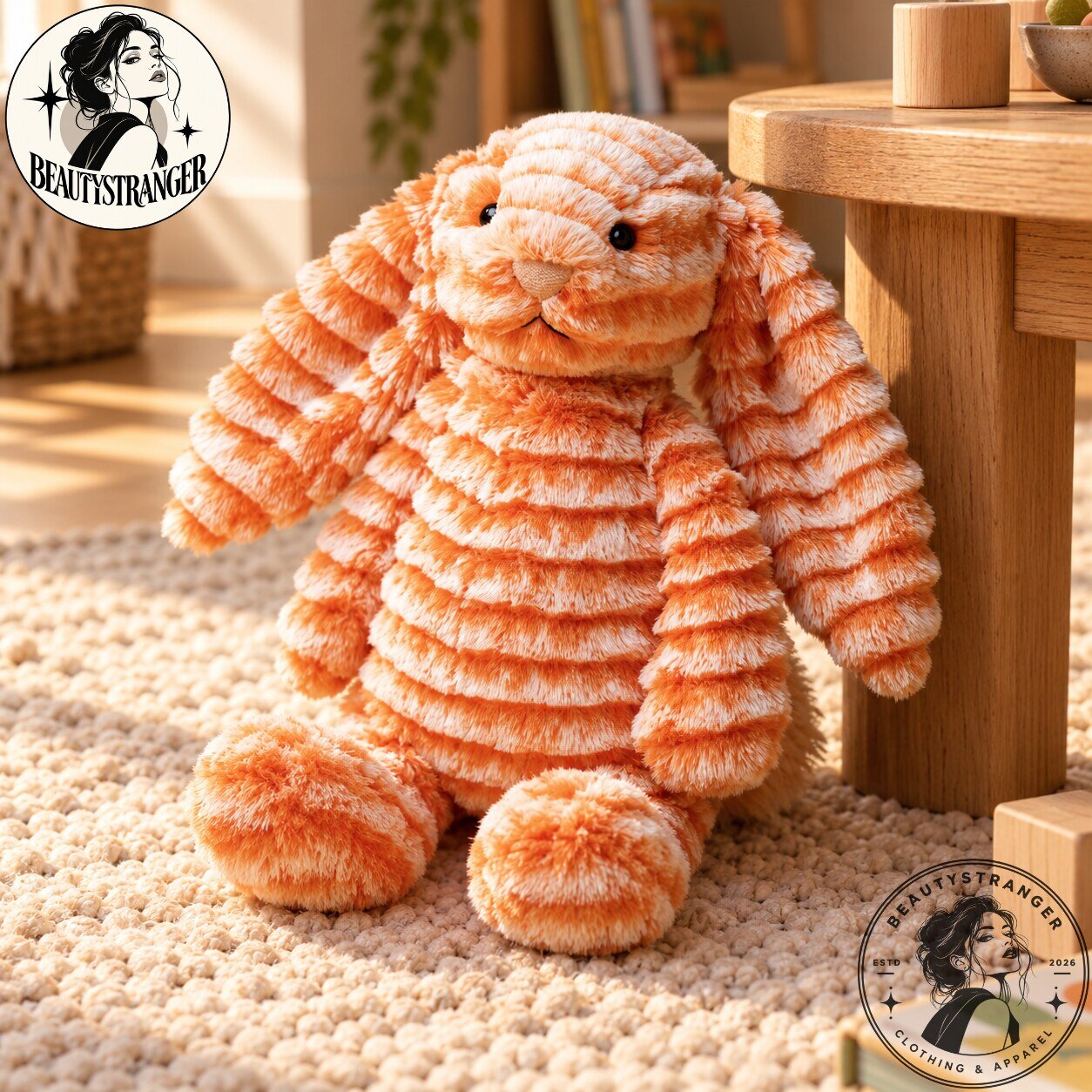 Jellycat Fizzleskip Bunny Stuffed Animal Jellycat Fizzleskip Bunny Plush Stuffed Animal – image 3 of 4