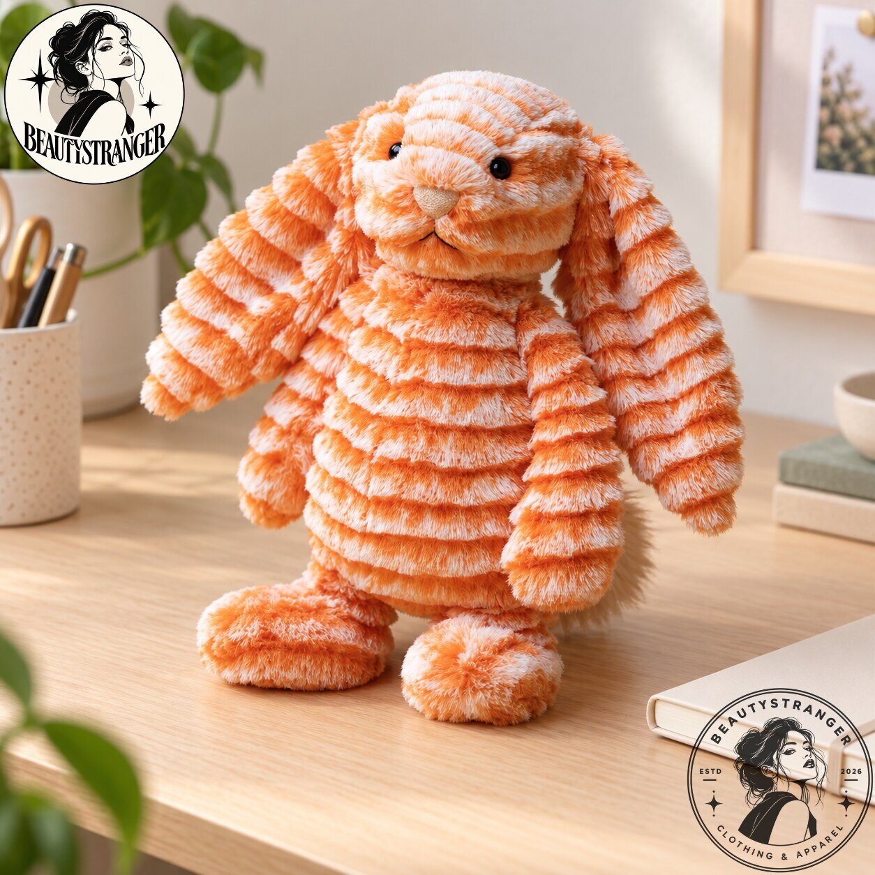 Jellycat Fizzleskip Bunny Stuffed Animal Jellycat Fizzleskip Bunny Plush Stuffed Animal – image 4 of 4