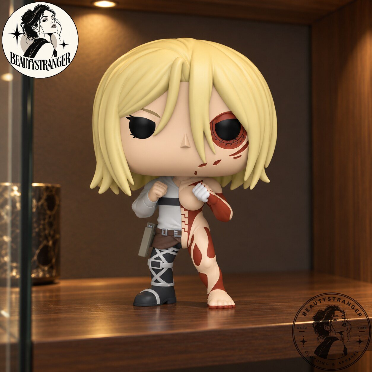 Attack On Titan Annie Leonhart Half Female Titan Funko Pop Figure
