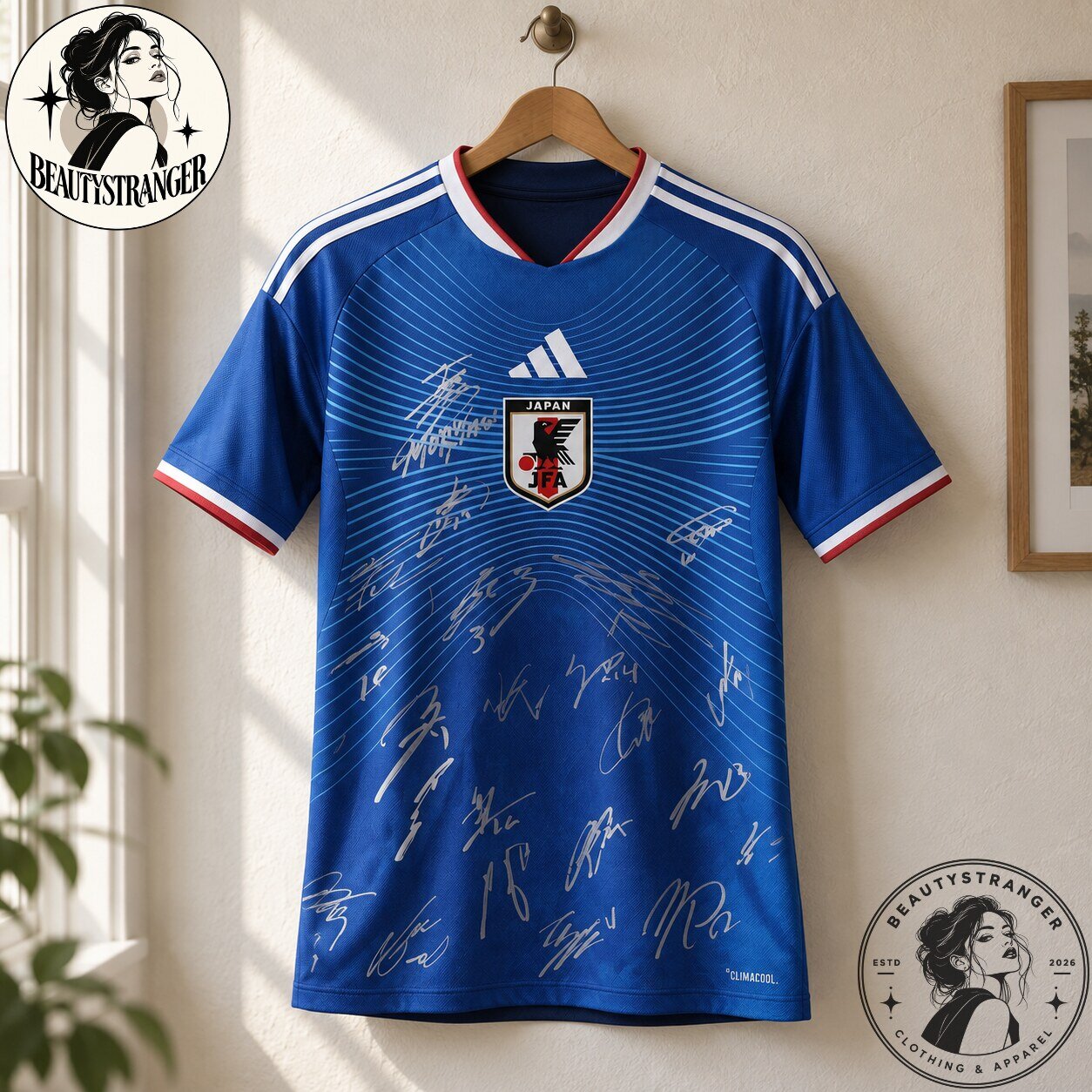 Japan Football Association 105th Anniversary Signed Soccer Jersey