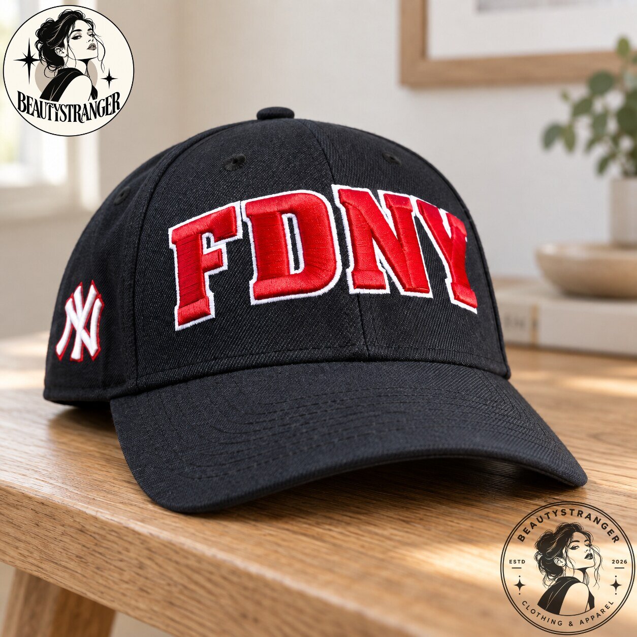 New York Yankees FDNY Embroidered Cap