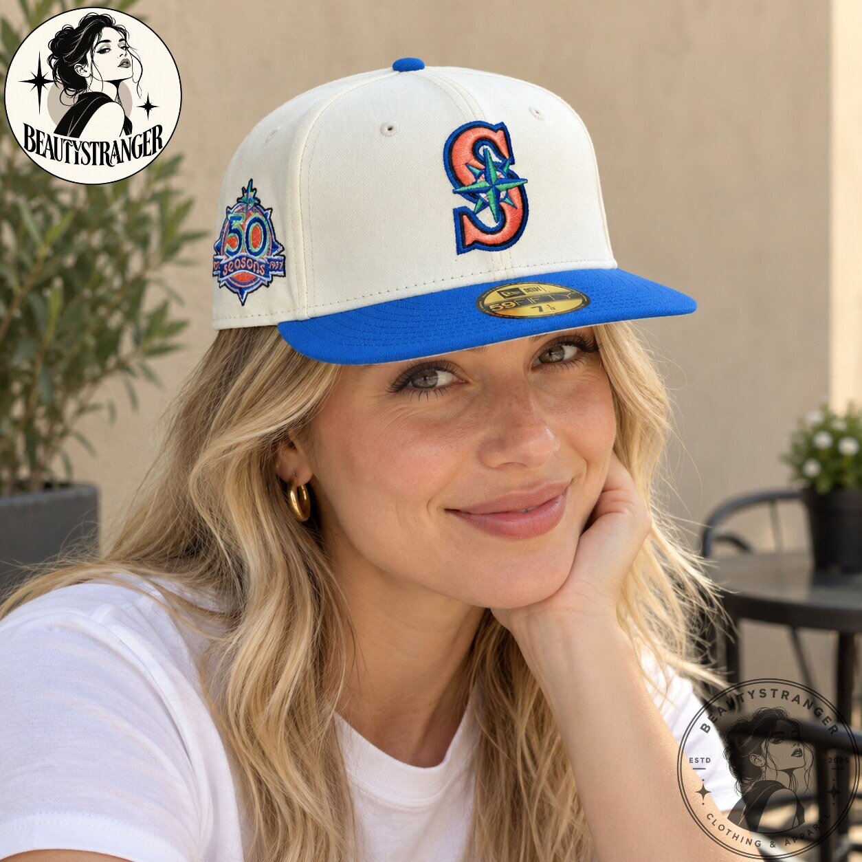 Seattle Mariners 50 Seasons New Era 59FIFTY Fitted Hat 5 Seattle Mariners 50 Seasons New Era 59FIFTY Fitted Hat