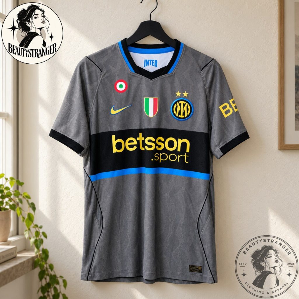 "Get the Latest Inter Milan Nike Gray Third Kit Soccer Jersey" 38 Inter Milan Nike Gray Third Kit Soccer Jersey