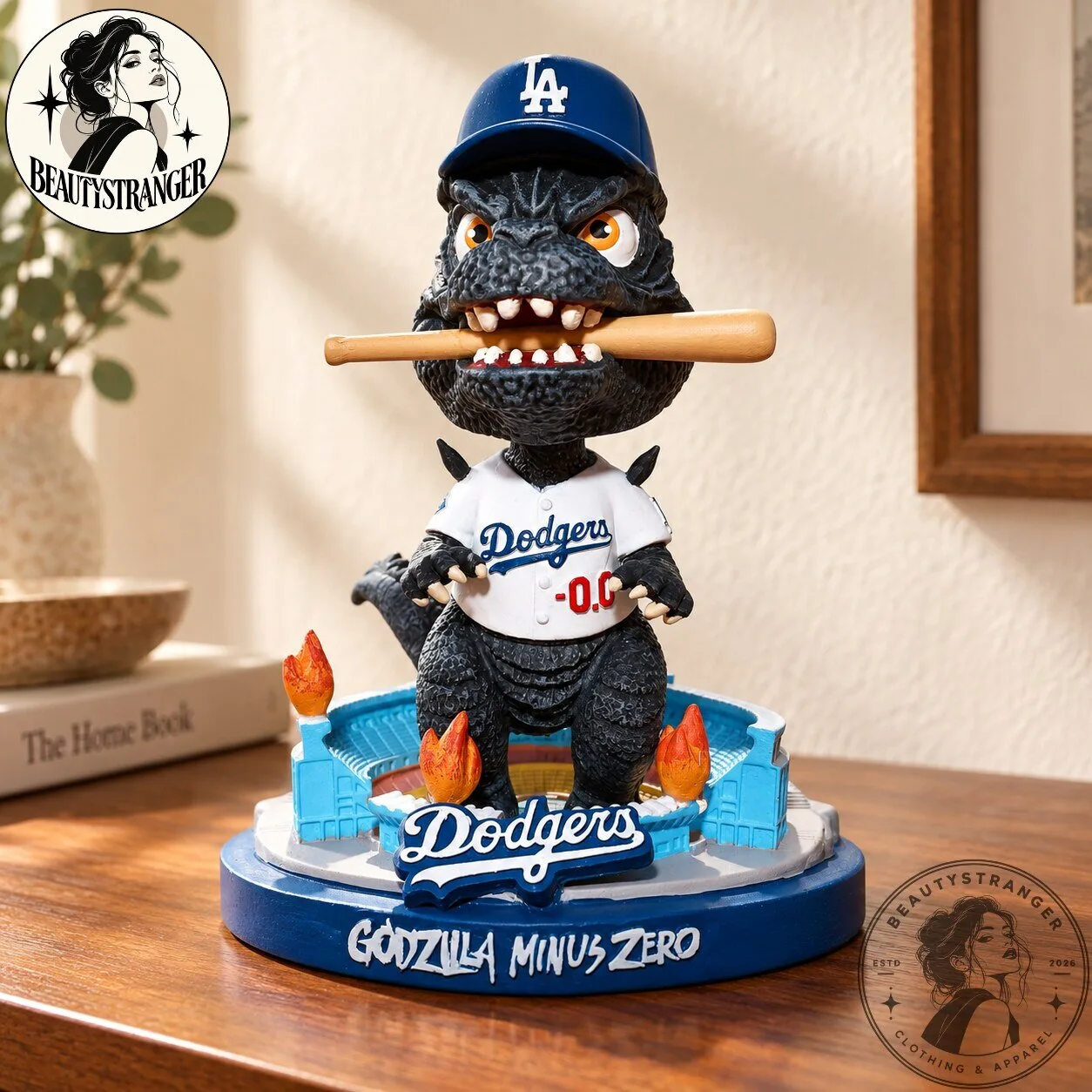 Los Angeles Dodgers Godzilla Minus Zero Bobblehead 6 Los Angeles Dodgers Godzilla Minus Zero Bobblehead