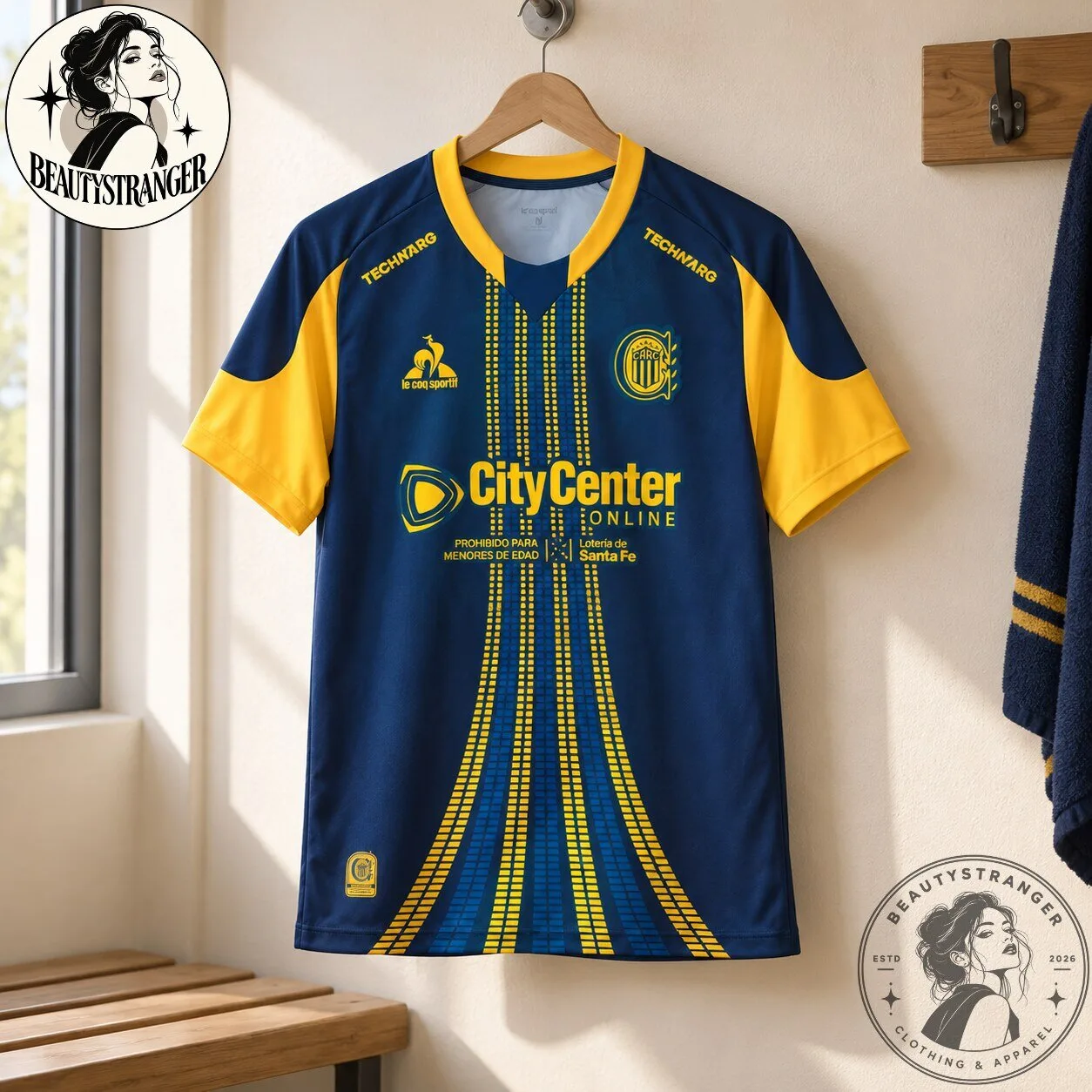 Rosario Central La Piel Del Gigante Soccer Jersey