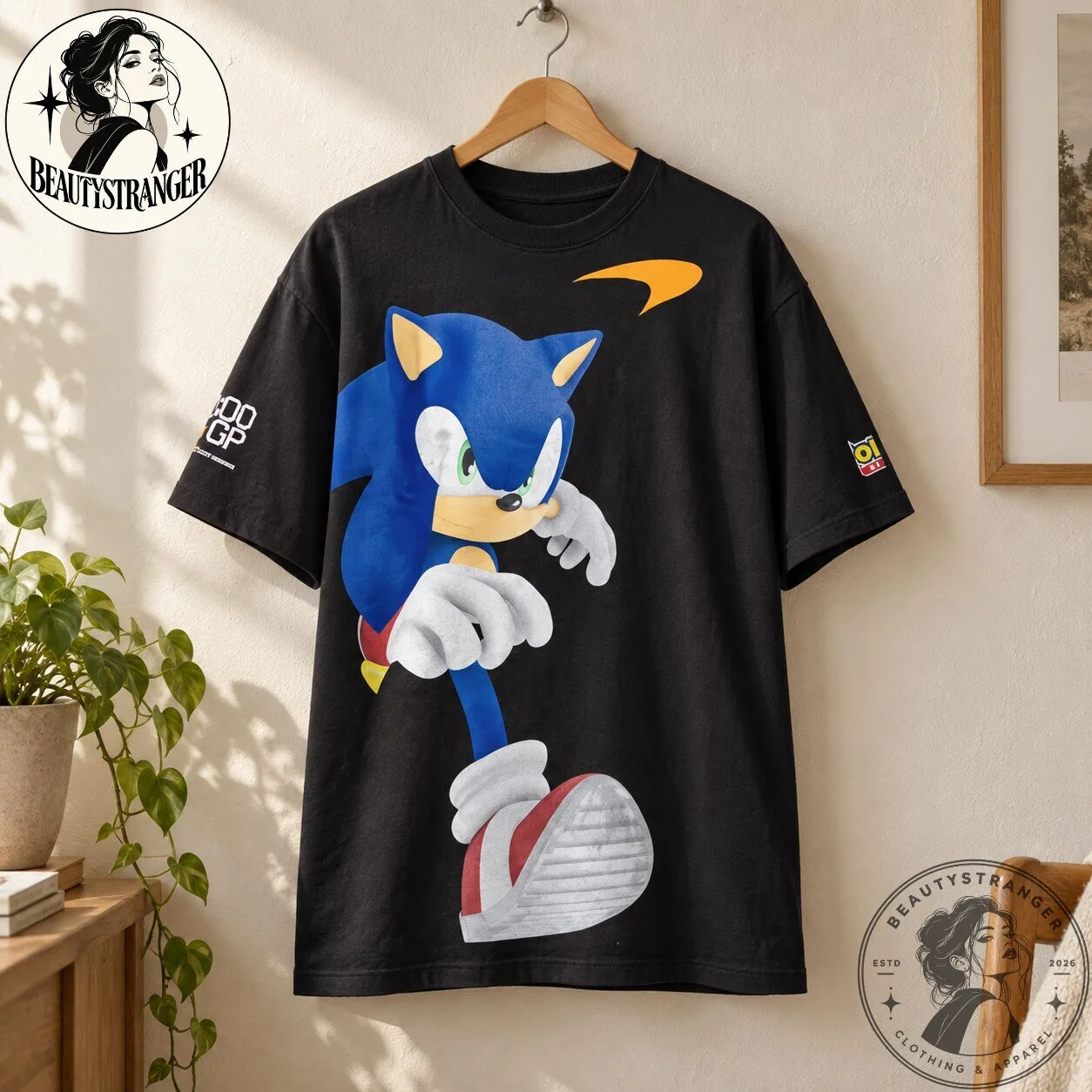 Sonic The Hedgehog x McLaren Racing Graphic T-Shirt