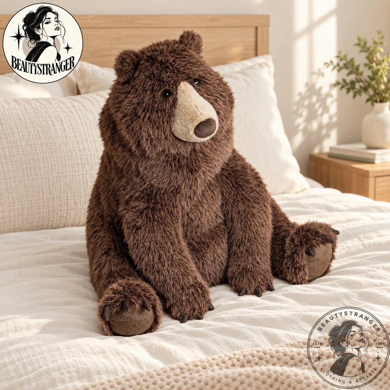 Jellycat Bizzlestomp Bear Plush Toy