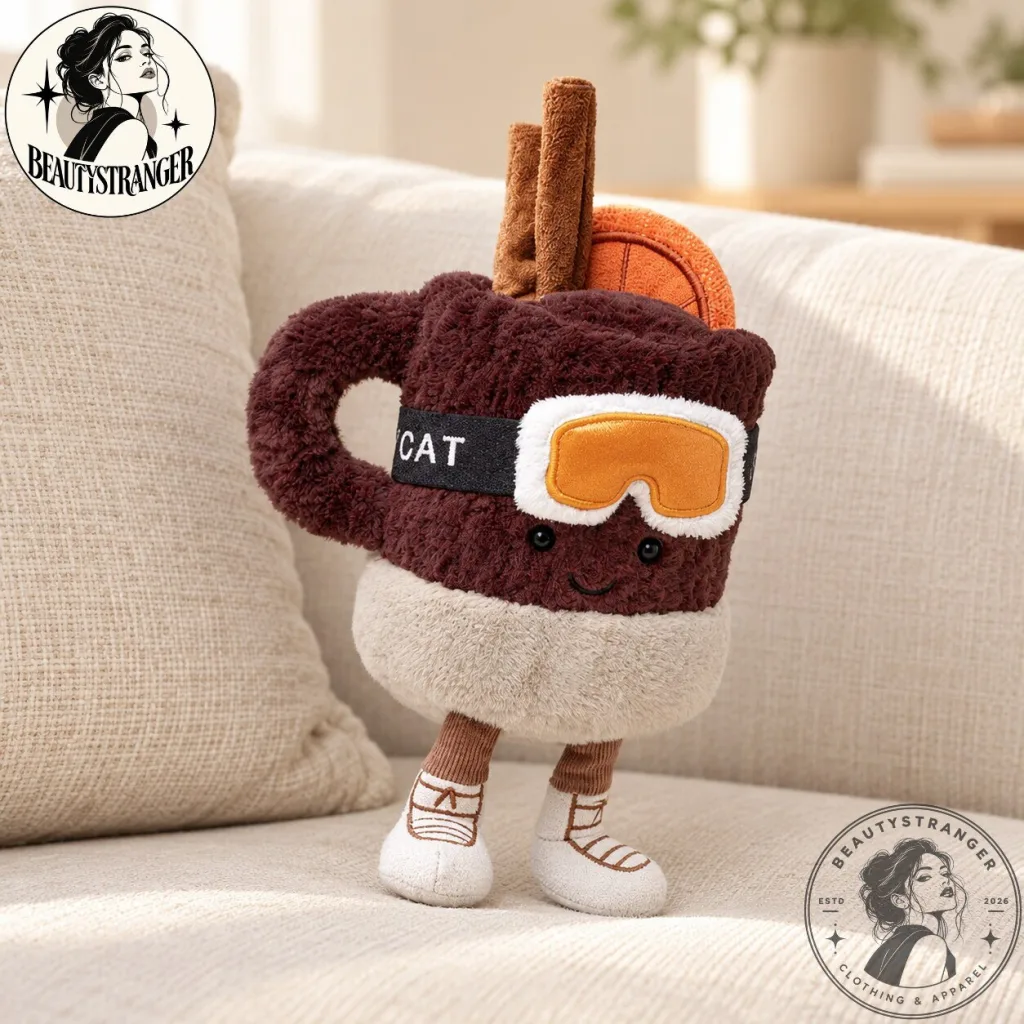 Jellycat Amuseables Mullover Spiced Drink Plush Toy Jellycat Amuseables Mullover Spiced Drink Plush Toy
