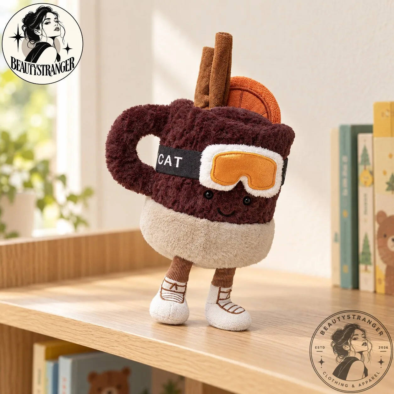 Jellycat Amuseables Mullover Spiced Drink Plush Toy 6 Jellycat Amuseables Mullover Spiced Drink Plush Toy