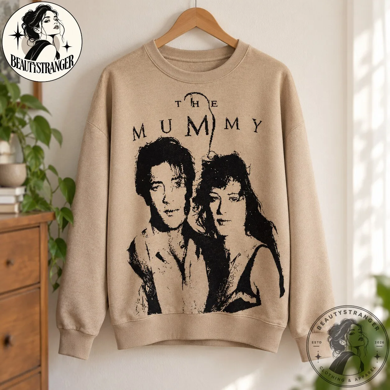 The Mummy Evelyn And Rick Oversized Sweatshirt