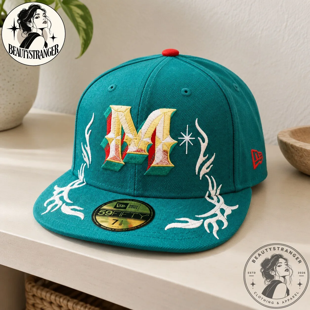 Miami Marlins Sugar Skull 59FIFTY Fitted Hat