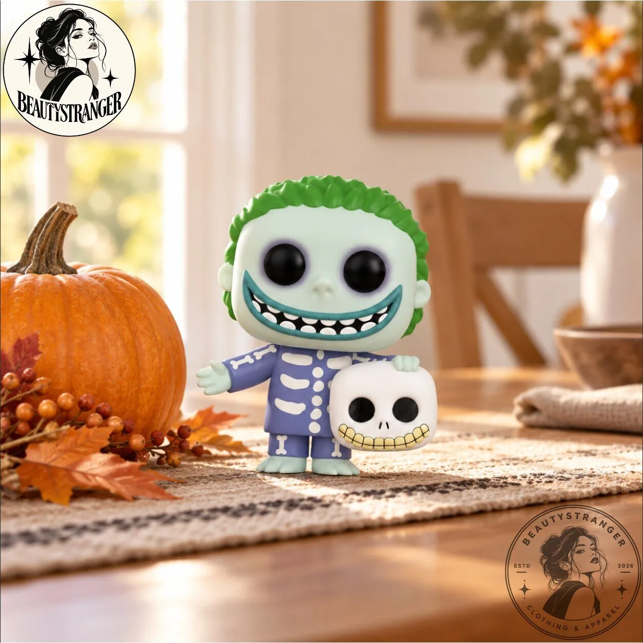 The Nightmare Before Christmas Barrel Skeleton Collectible Figure