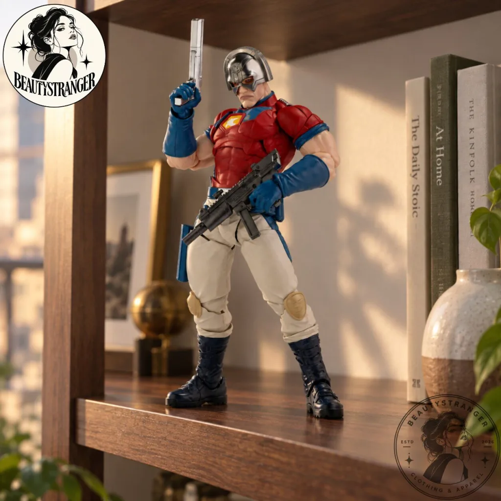 "Must-Have Gifts: Peacemaker Figure and Soccer Star Plush Keychains" 4 DC Comics Peacemaker Amazing Yamaguchi Action Figure