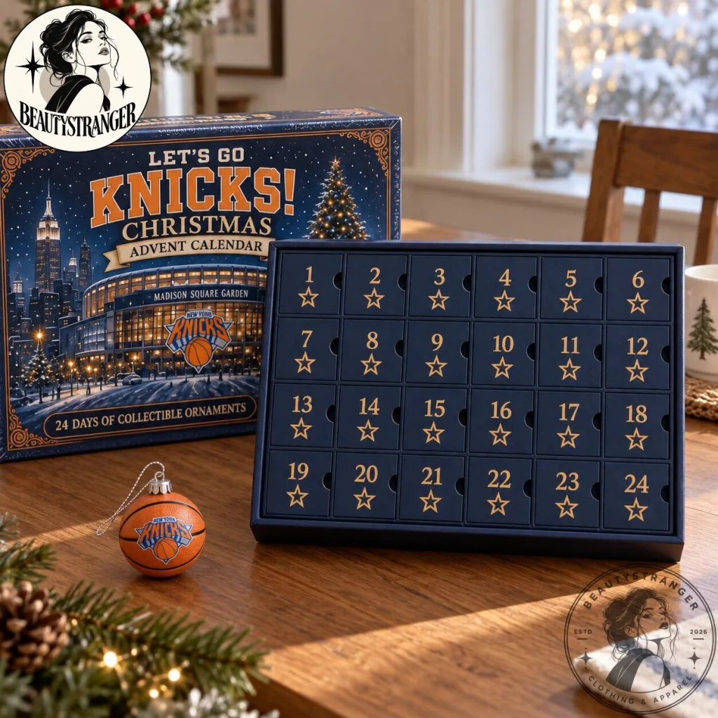 New York Knicks Christmas Advent Calendar 24 Days Of Collectible Ornaments