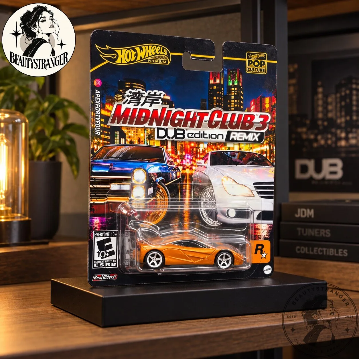 Hot Wheels Premium Midnight Club 3 Dub Edition Remix Die-Cast Car