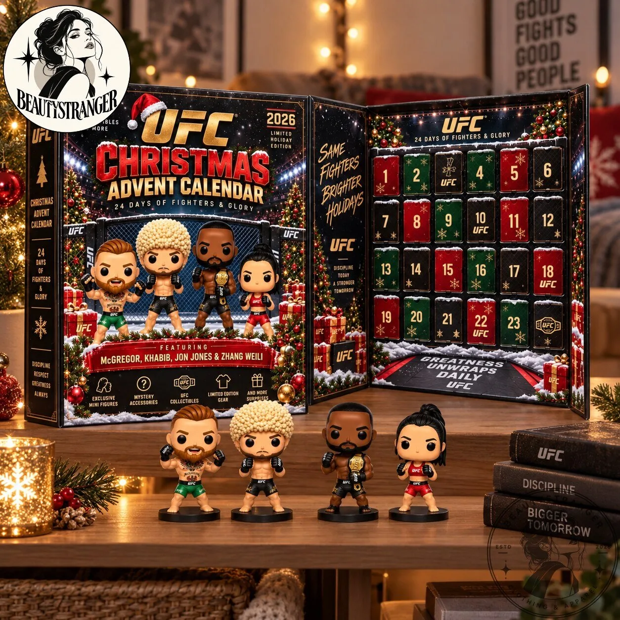 UFC Christmas Advent Calendar 2026 Limited Holiday Edition