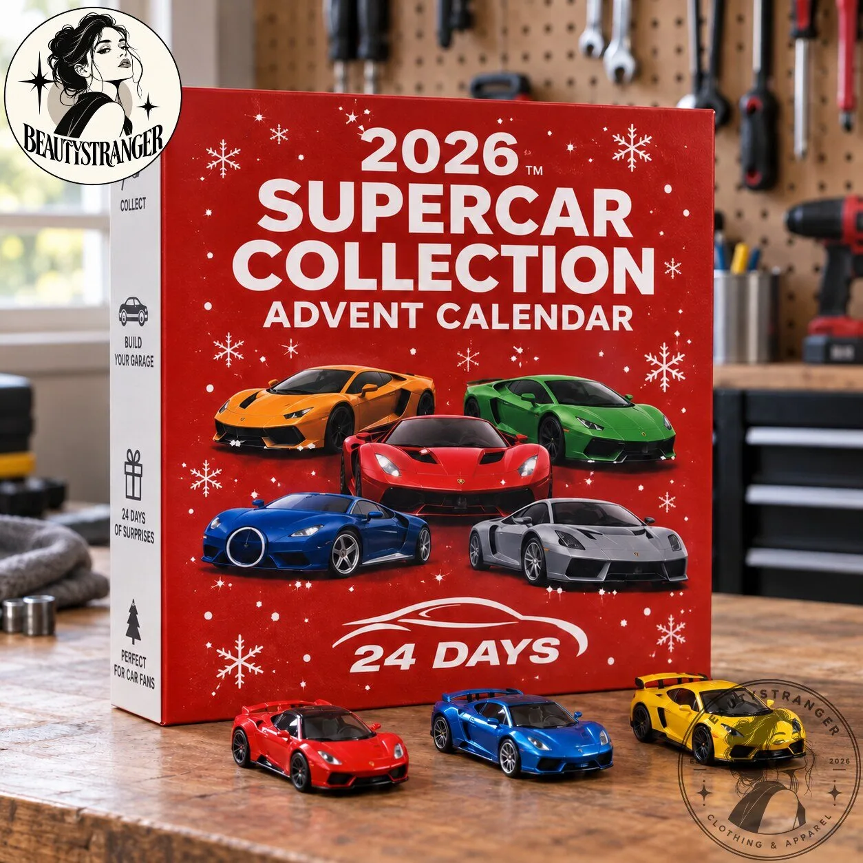 Supercar Collection 24-Day Advent Calendar