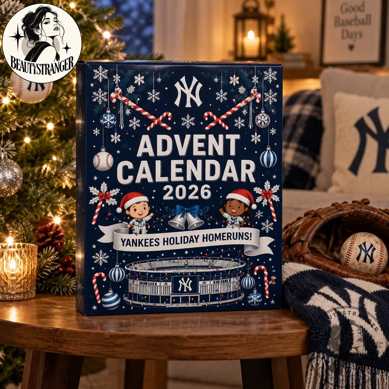 New York Yankees Christmas Advent Calendar 2026