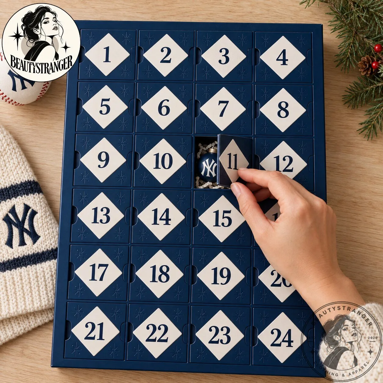 New York Yankees Christmas Advent Calendar 2026 5 New York Yankees Christmas Advent Calendar 2026