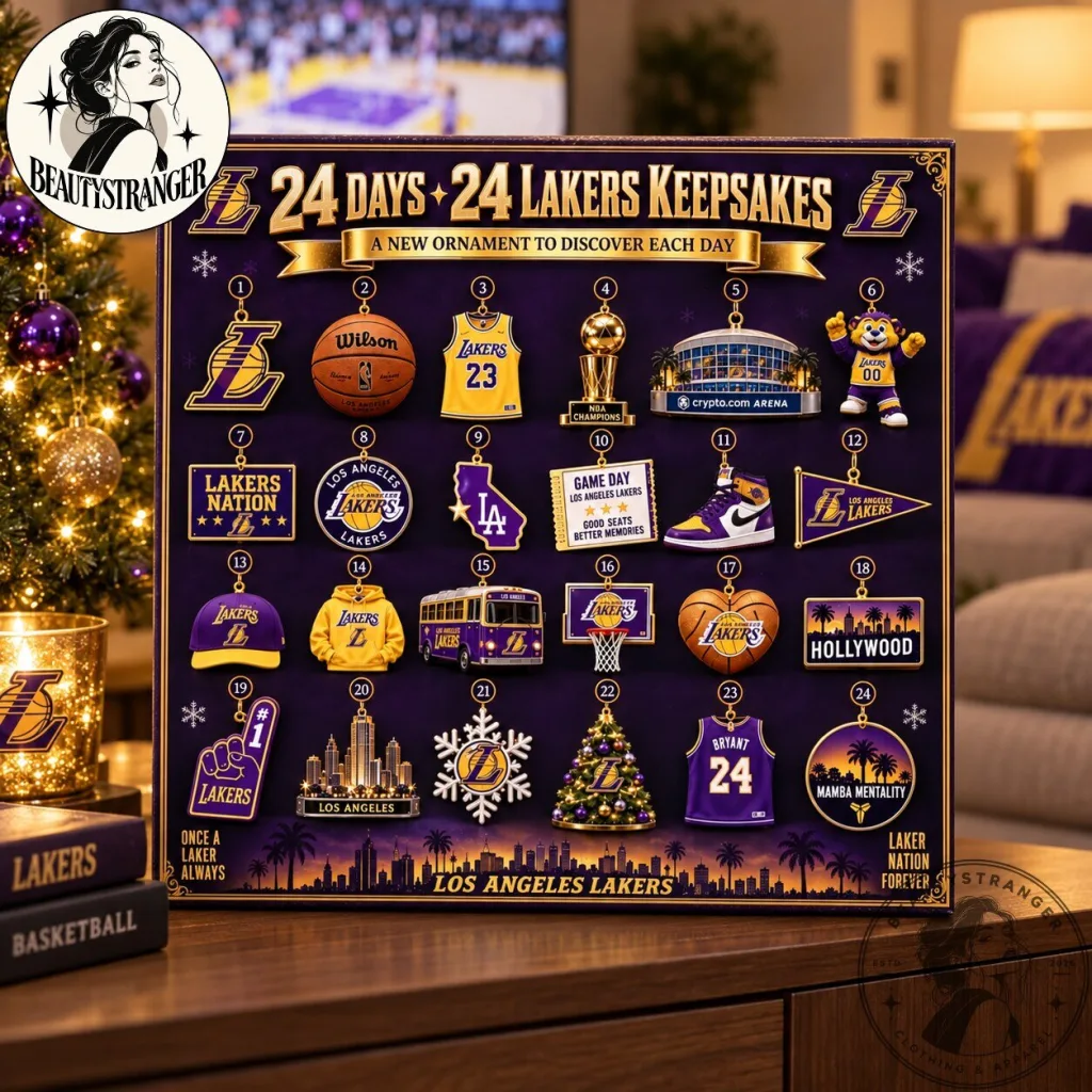 Los Angeles Lakers 24-Day Keepsake Advent Calendar