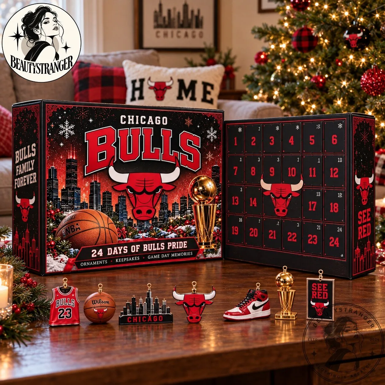 Chicago Bulls 24 Days Of Bulls Pride Advent Calendar