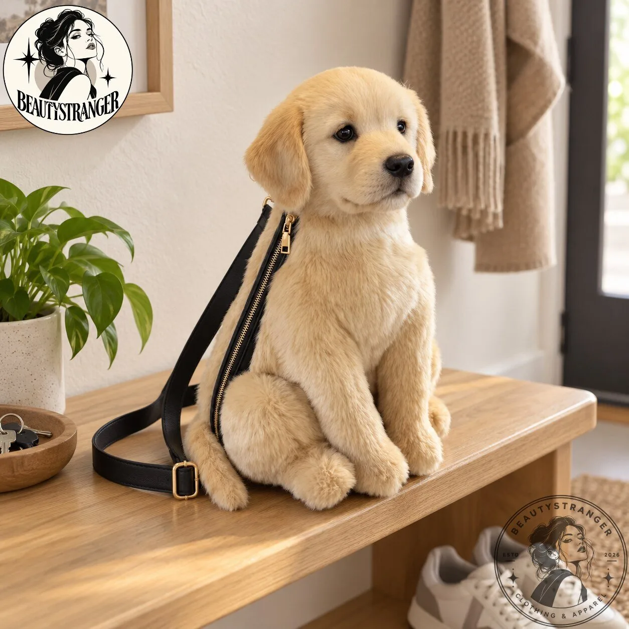 DOGPACK Golden Retriever Puppy Backpack