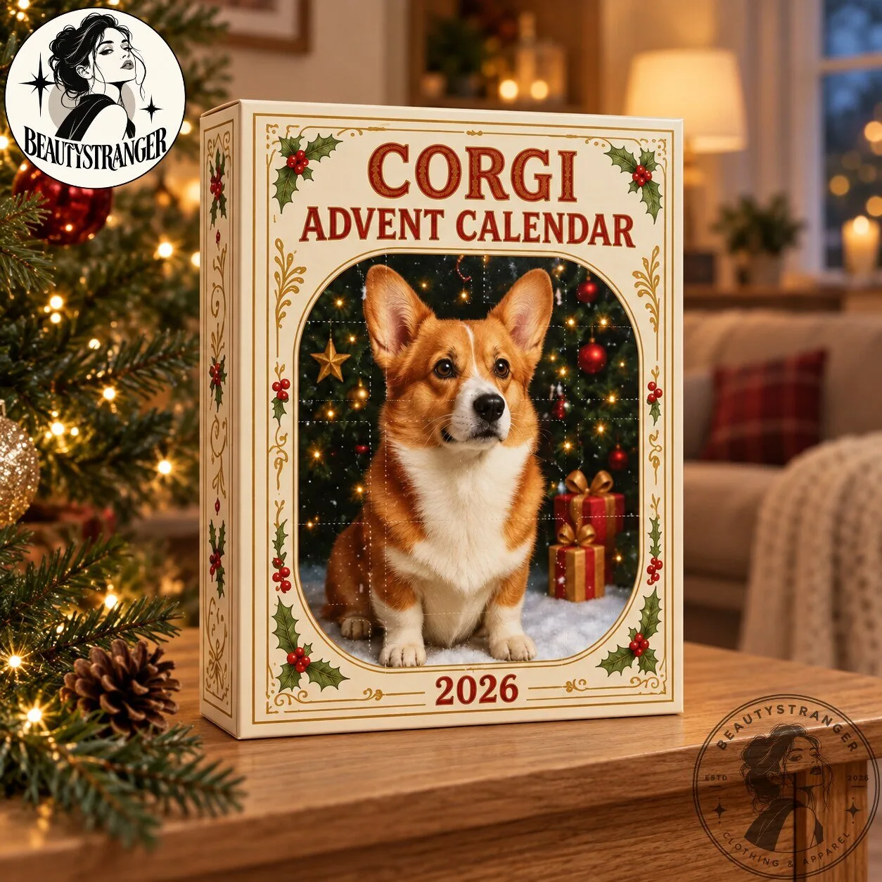 24-Day Corgi Christmas Advent Calendar