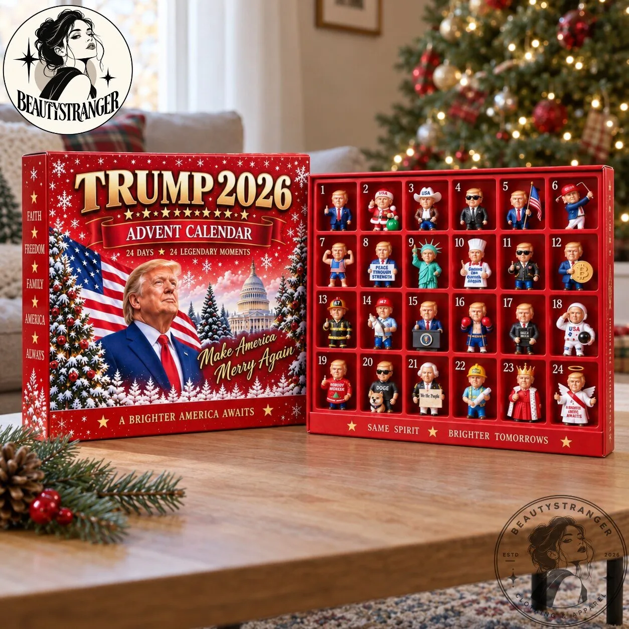 24-Day Trump Christmas Advent Calendar
