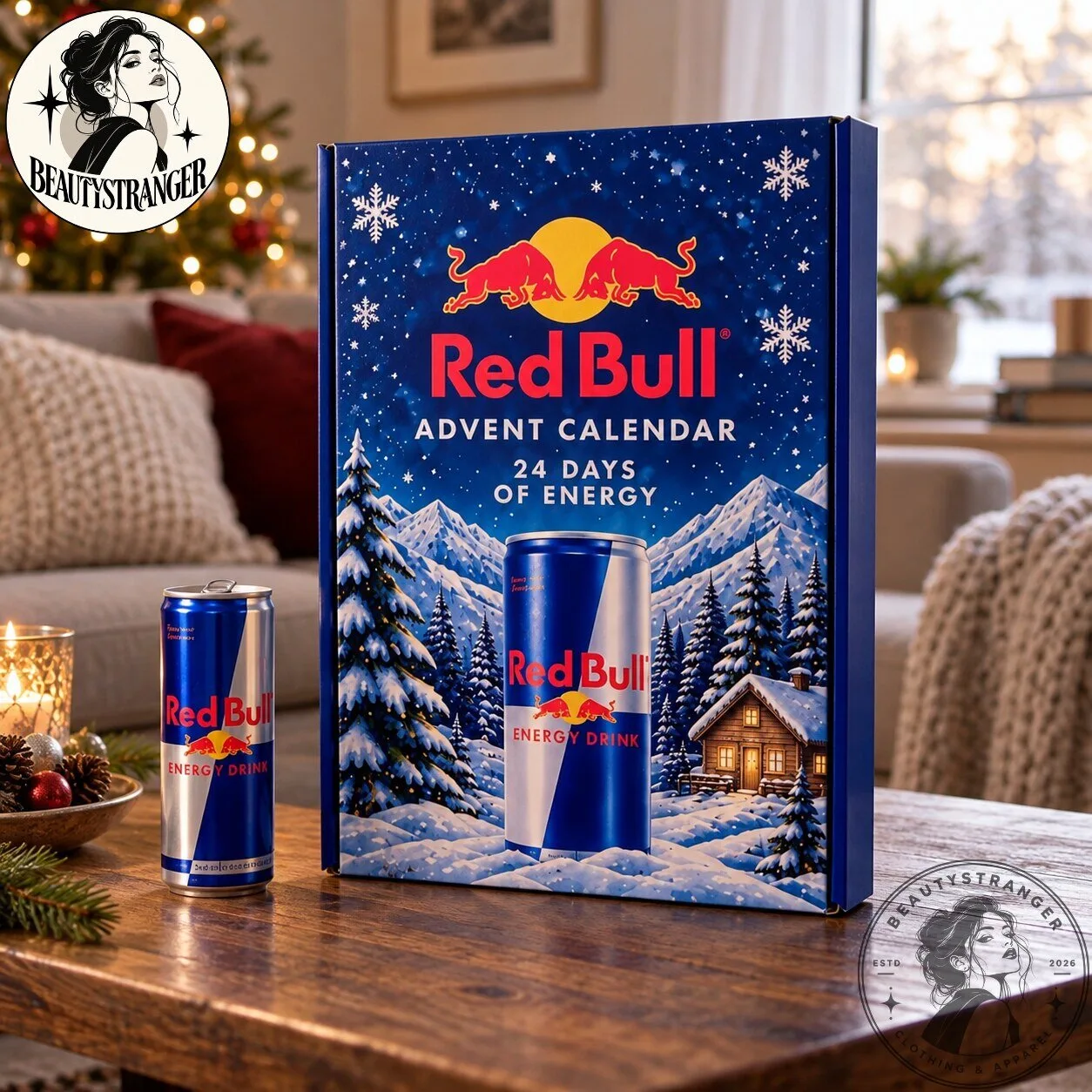 Red Bull Energy Drink Christmas Gift Box 2026