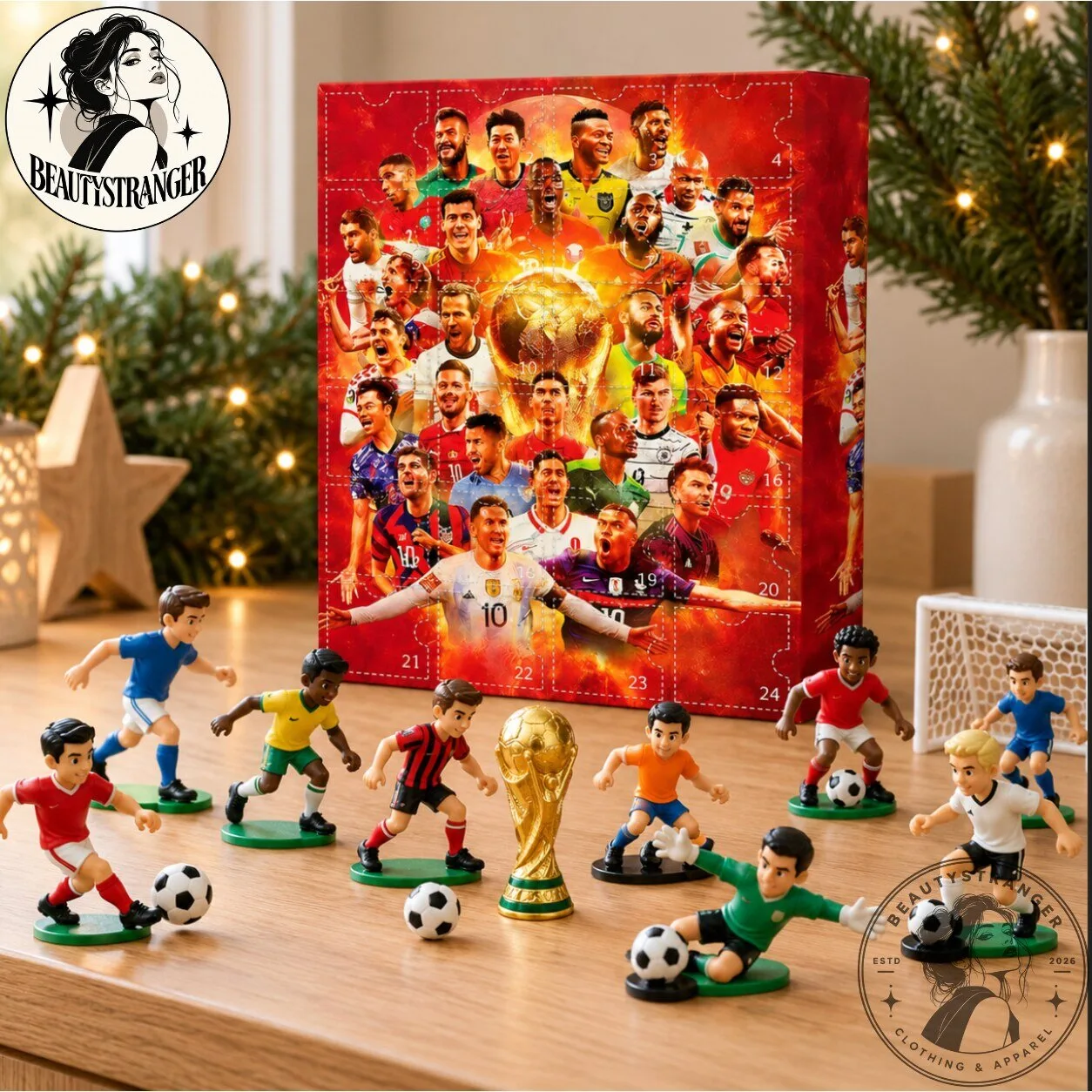 Soccer Fan Advent Calendar Gift for Boys and Men