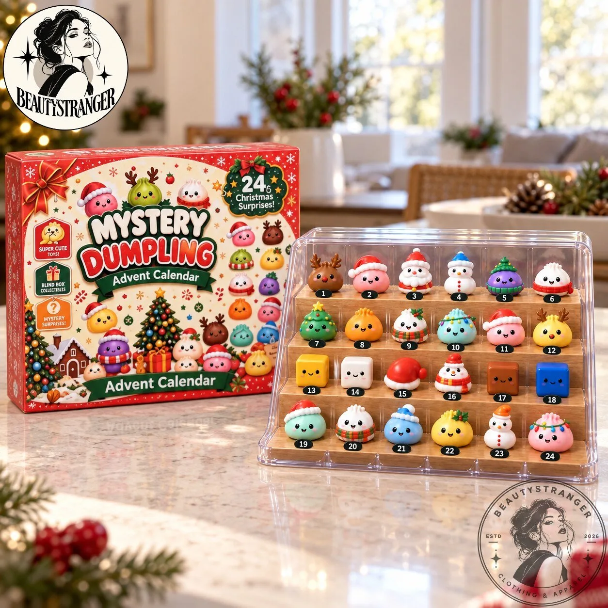 Mystery Dumpling 24 Day Christmas Advent Calendar