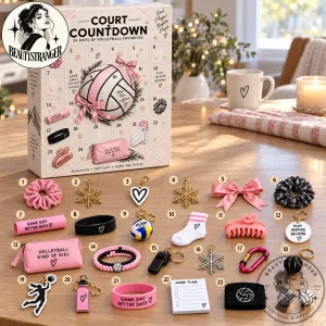 Court Countdown Volleyball Advent Calendar