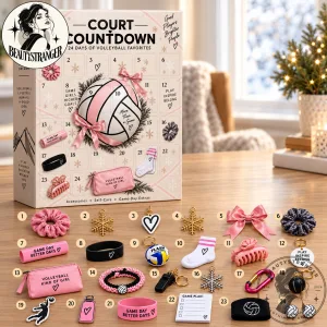 Court Countdown Volleyball Advent Calendar