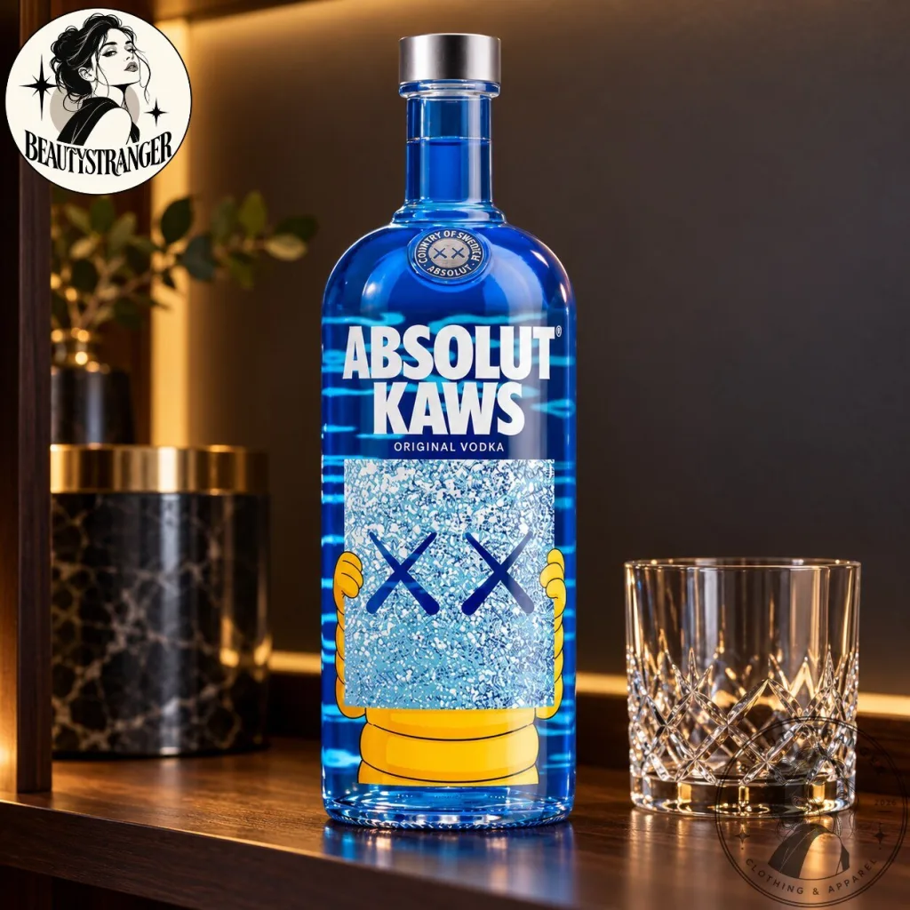 Absolut KAWS Decorative Decanter with XX Design