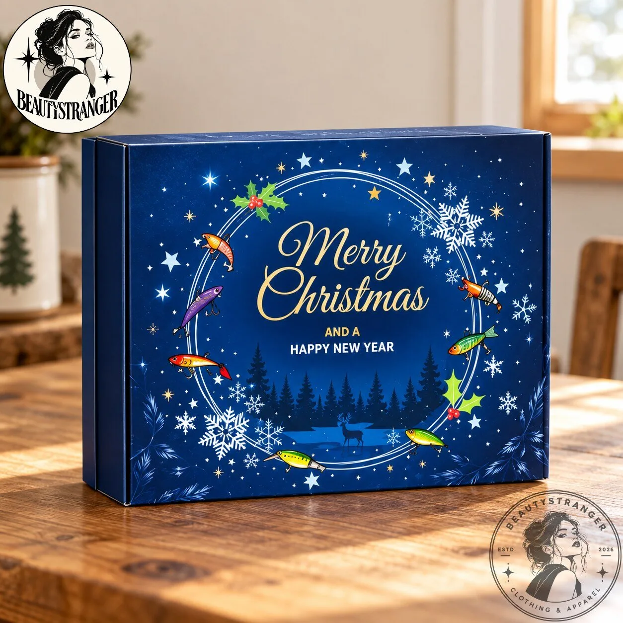 24 Piece Christmas Fishing Lure Advent Calendar 6 24 Piece Christmas Fishing Lure Advent Calendar