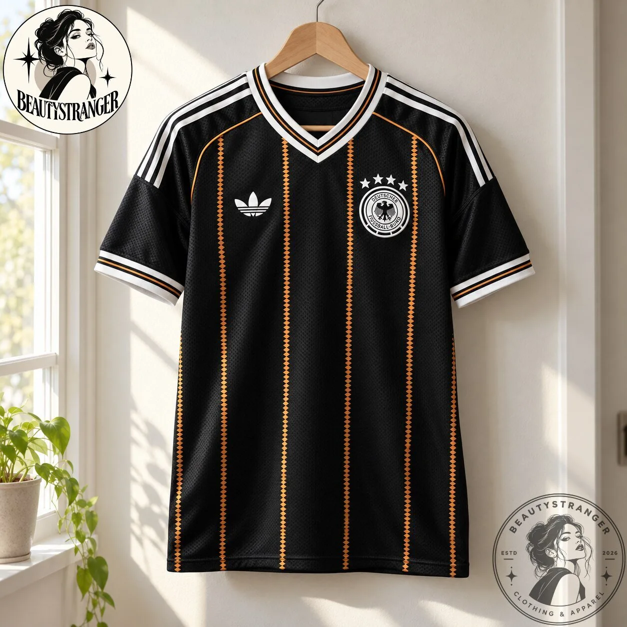 Adidas Germany Final Ever Black Football Jersey