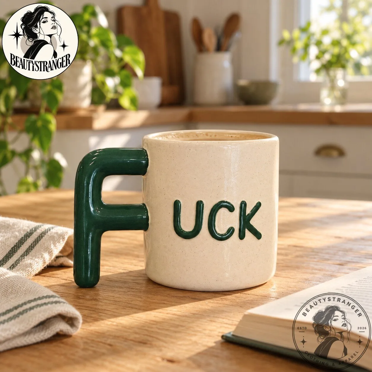 Funny F Word Ceramic Coffee Mug