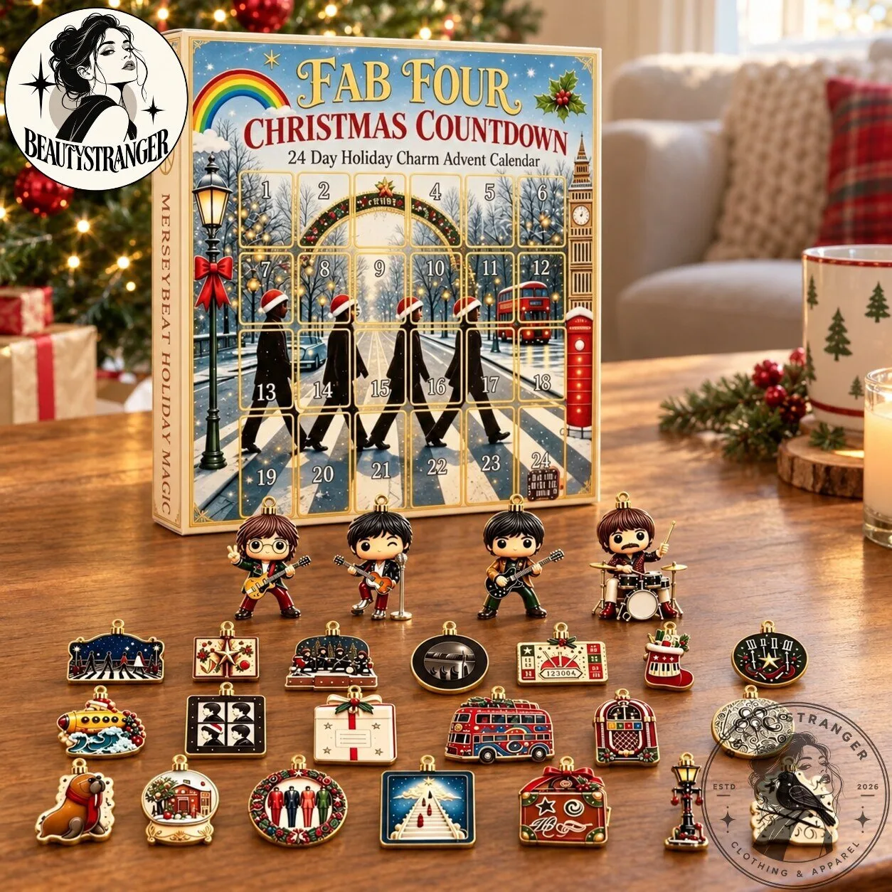 Fab Four Christmas Countdown Advent Calendar